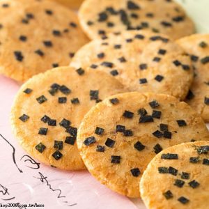 小倉山莊-甘醬油海苔仙貝(2枚入*21袋)(嵯峨乃焼詰め替え袋)