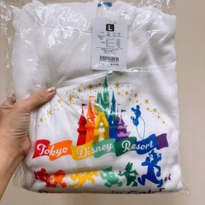 迪士尼海洋-米奇與夥伴彩色煙火長白帽Ｔ(大人)