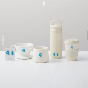 Marimekko x Blue Bottle Coffee 聯名 unikko 環保杯